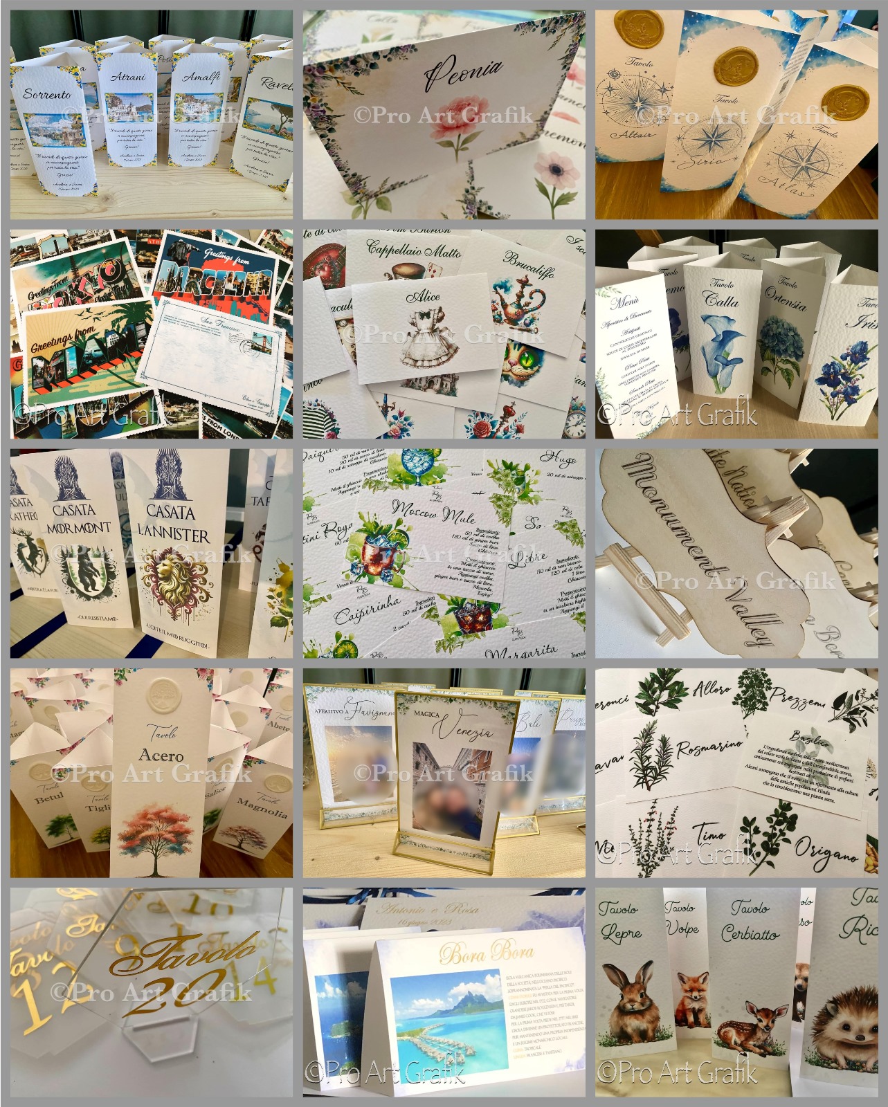 segnatavolo2 proartgrafik italia